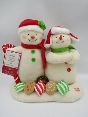 Hallmark Jingle Pals 2010 Season's Treatings Snowmen Candy Animated Singing